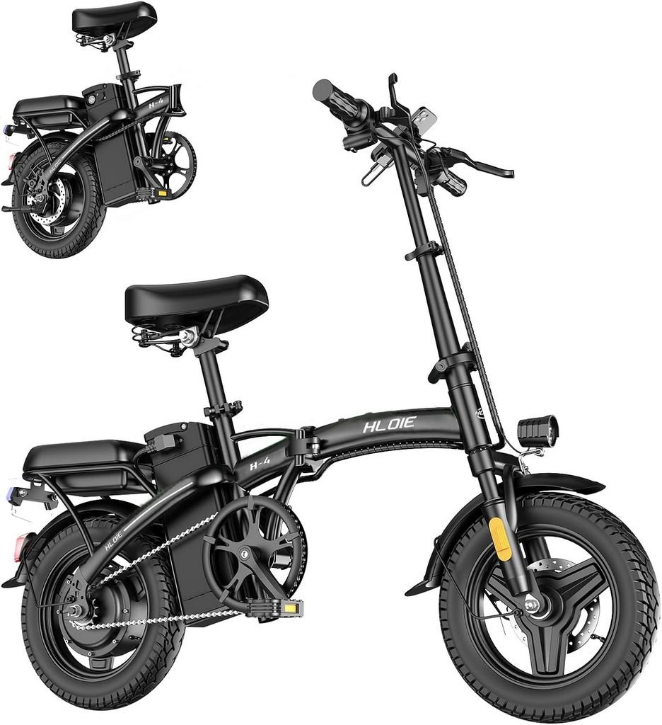 HLOIE Folding Electric Bike 500W