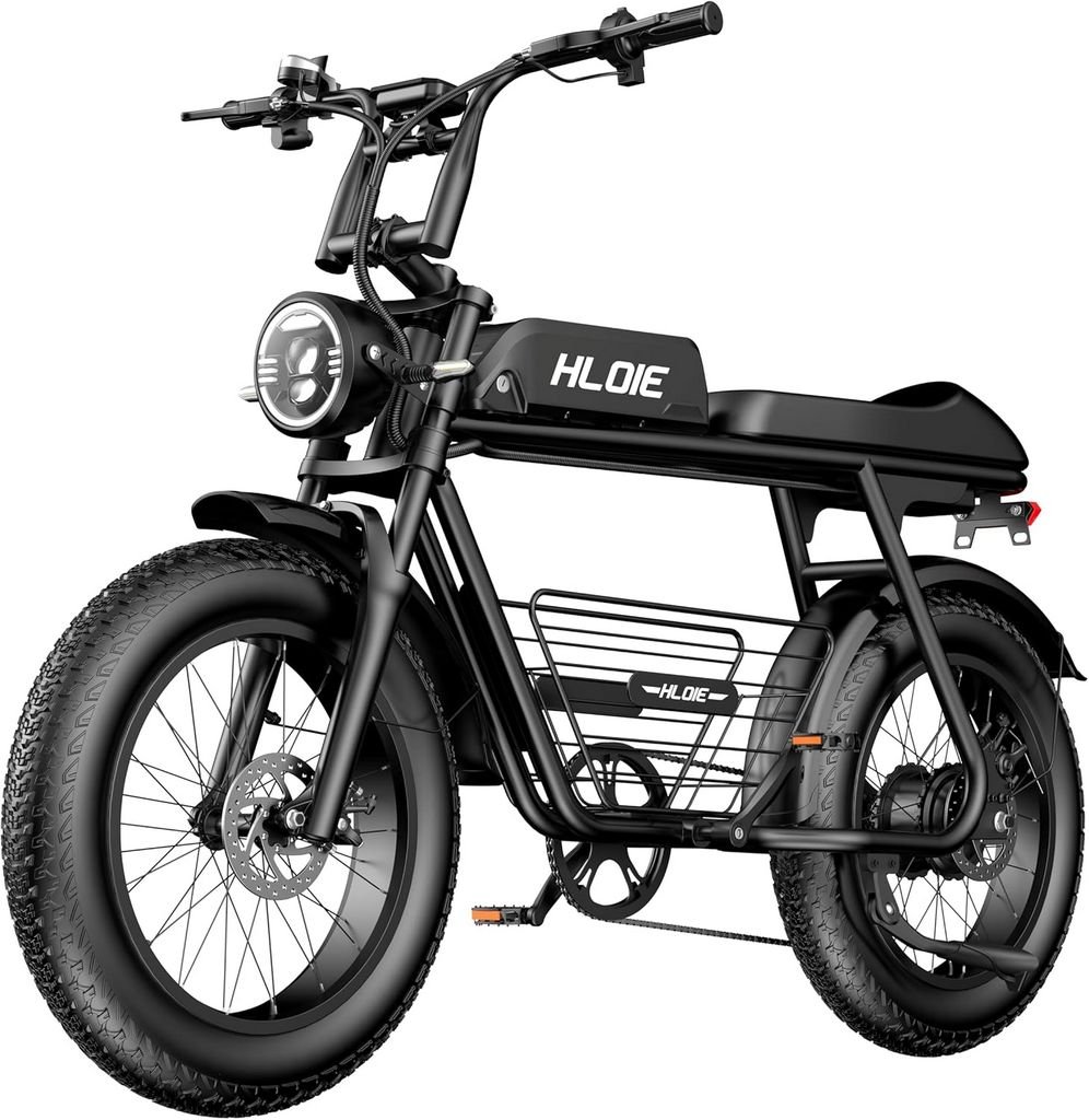 HLOIE Electric Mountain Bike for Adults